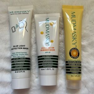 Mudmasky Mask and Eye Serum Trio